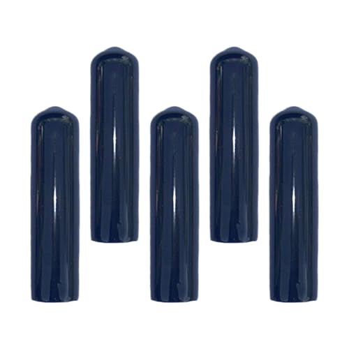 Yiju 5X Pool Cue Tip Covers Billiards Stick Tips Covers Gift for Men Soft Indoor Sports Accessories Protectors Snooker Tip Covers, 9.5mm