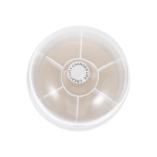 Mikinona メイクブラシ収納容器 ふた付きオーガナイザー バニティ用メイクアップオーガナイザー makeup box make up box 目に見えるブラシバケット メイクブラシスタンド