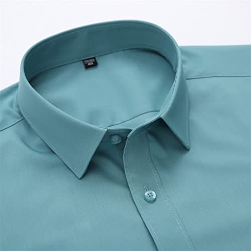 Chemise extensible homme bordeaux sans repassage pour éliminer les plis au travail - 2