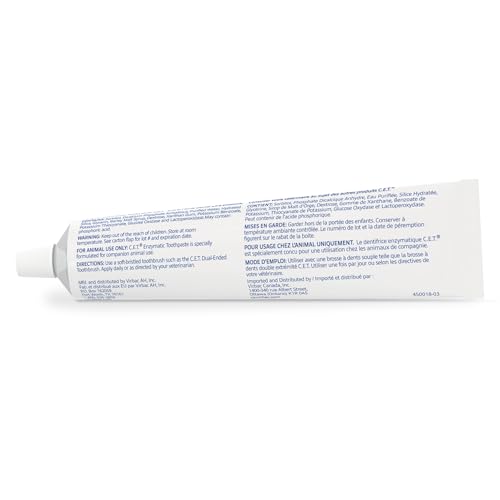 Image of Virbac C.E.T. Enzymatic Toothpaste, Malt Flavor, 2.5 oz (Pack of 2)