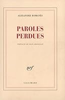 Paroles perdues 2070771520 Book Cover