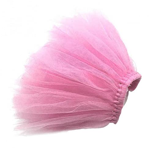 Onsinic 1pc Hundekleid Rosa Sommer Hund Tutu Nette Prinzessin Haustier-Katze-Kleid Tulle Weiches Kleid Für Kleintiere M
