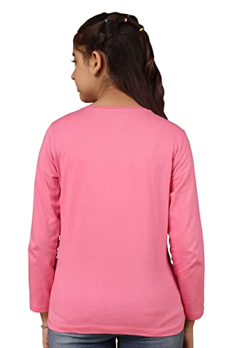 Image of KYDA KIDS Girls Cotton Full Sleeve Printed T-Shirt (Pack of 3)