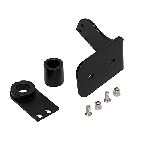 Support de plaque d'immatriculation d'essieu moto courbe verticale cadre de montage 1"