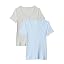 Light Blue/Light Grey Heather