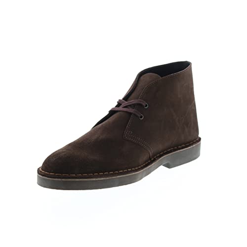 Preisvergleich Produktbild Clarks Desert Boot 2 Dark Brown Suede 12 EE - Wide