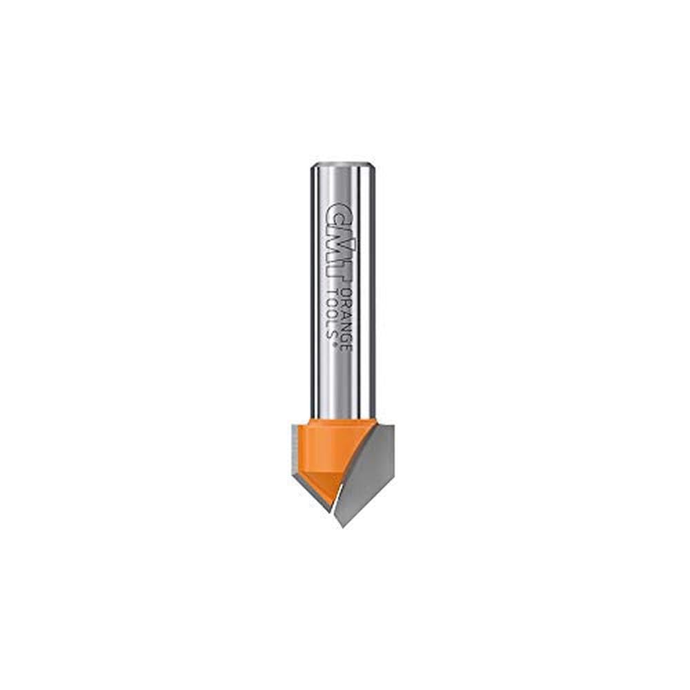 CMT 915.127.11 Fresa per Intagli a V (90°) in Hw, Grigio/Arancio