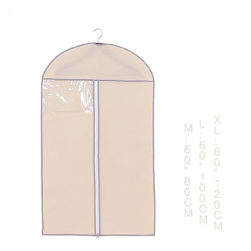 Garment Bags 3 Pcs Non-Woven Clothing Dust Cover, Clothing Storage Bag, Clothing Organizer Bag, Wedding Dust Bag Clothing Dust Cover,B-M