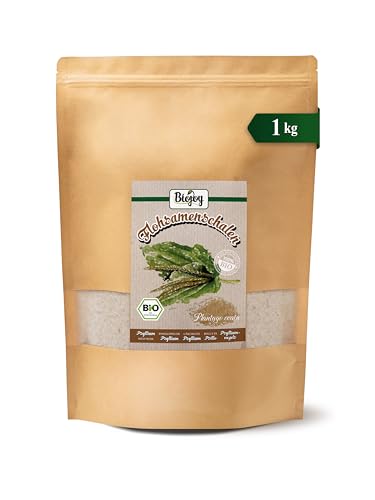 Biojoy Cáscara de Psyllium Orgánico (1 kg), 99% de pureza, Psyllium Husk (Plantago Ovata)