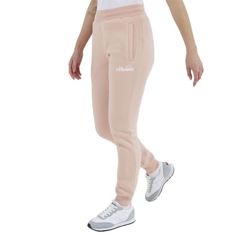 Jogging femme Ellesse Marjana en coton doux, le bas de survêtement à la coupe ajustée et durable