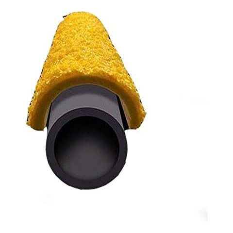 Ladder Rung Covers Half Round & U Shape Anti Slip GRP Rung Covers 400mm Length Set of 5 (20mm Half Round) Cover