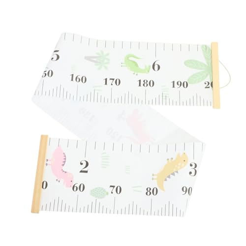 VANZACK Height Chart for Removable Growth Measuring Ruler Wall Hanging Chic Design for Bedroom Nursery Decor Track Growth from Birth Present for Boys