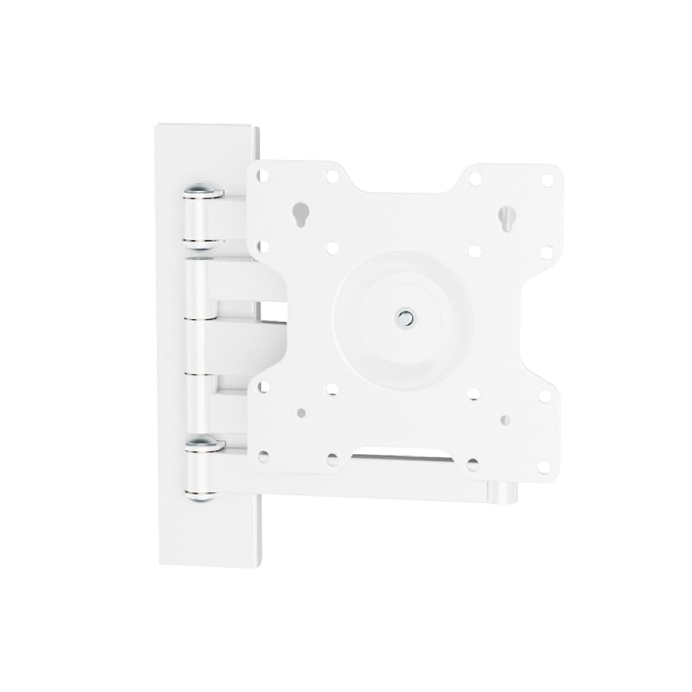 Axis XL 70 cm supporto da parete per TV, braccio girevole lungo, estensione, rotazione, inclinazione, circa 24-55 pollici - 25 kg, fino a VESA 200x200 mm, bianco