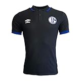 Brand New With Tags Umbro Deutschland FC Schalke 04 CVC Polo Black - M