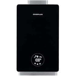 Camplux 12L 3.18 GPM Indoor Tankless Tankless Natural Gas Water Heater With  Wall Thimble - Amazon.com
