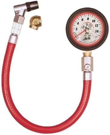 5252034 52-52034 Basic 2" GID Tire Gauge 0-15 psi by 1/4 lb. - Ball 52-52034