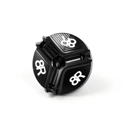 �ی�A�N�Z�T���[ �I�[�g�o�C CNC Accessorie �I�C���t�B���[�t�B���L���b�v�v���O�J�o�[�G���W���I�C���J�b�v �ɓK������X�Y�L GSX-8S GSX-8R GSX8S GSX8R GSX 8S 8R 2023 2024 2025(Black A