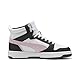 PUMA Unisex Rebound V6 Sneaker, White-Rose Mauve Black, 39 EU