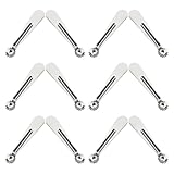 Performance fiable de l'éplucheur : l'éplucheur de tomates dentelé est spécialement conçu pour percer facilement les fruits et légumes, un retrait net de la coque et du cœur sans laisser de pulpe en excès ni abîmer les légumes