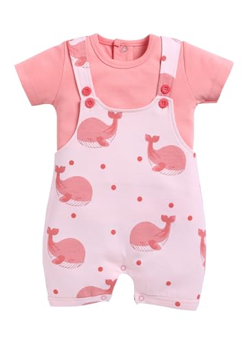 Image of BABY GO 100% Cotton Full Sleeves Dungaree /Overall for Baby Boys and Girls