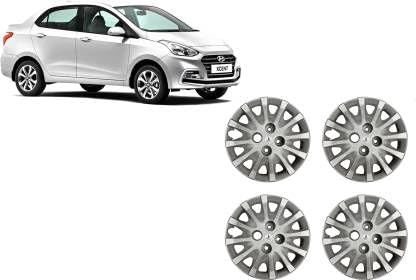 Car Wheel Cover 14 INCH Tracer Bolt Silver Wheel Cover for Hyundai Xcent (35.56 cm)-image-23