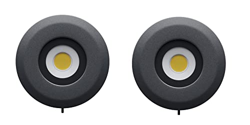 Nortek Platina+ 5W COB LED Surface Spotlight | Focus Light for Ceiling, Mirror, Bathroom & Wall Decor | IP66 Waterproof Anti-Glare Light for Balcony, Staircase & Indoor Use | Natural White – Pack of 2