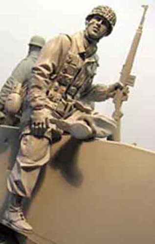 Figura de Resina 1:16 Ancient Officer Crew Sin Tanque miniatura 1