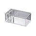 DREAMDEER Servilletero Transparente Caja de pañuelos Dispensador de servilletas de Papel Barra Organizador de pajitas - A #