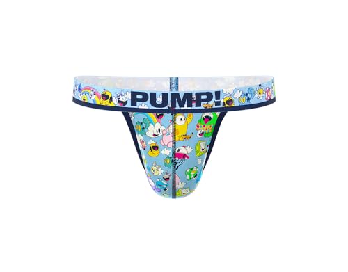 Pump! Funtopia Thong Men's Thong | Supportive & Contoured Fit | Breathable & Soft Fabric | Comfortable Elastic Waistband2