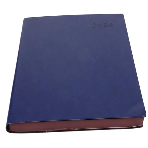Cuaderno calendario azul DOITOOL con planificador académico de tareas diarias y eventos