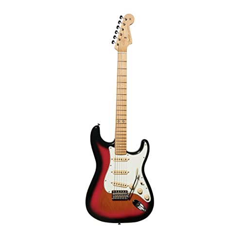 Fender Steve Lacy People Pleaser Stratocaster Chaos Burst – Guitare Électrique - Les Beatles, Paul McCartney, John Lennon, RIngo Starr, George Harrison Fender Steve Lacy People Pleaser Stratocaster Chaos Burst - Guitare Électrique – Image 8