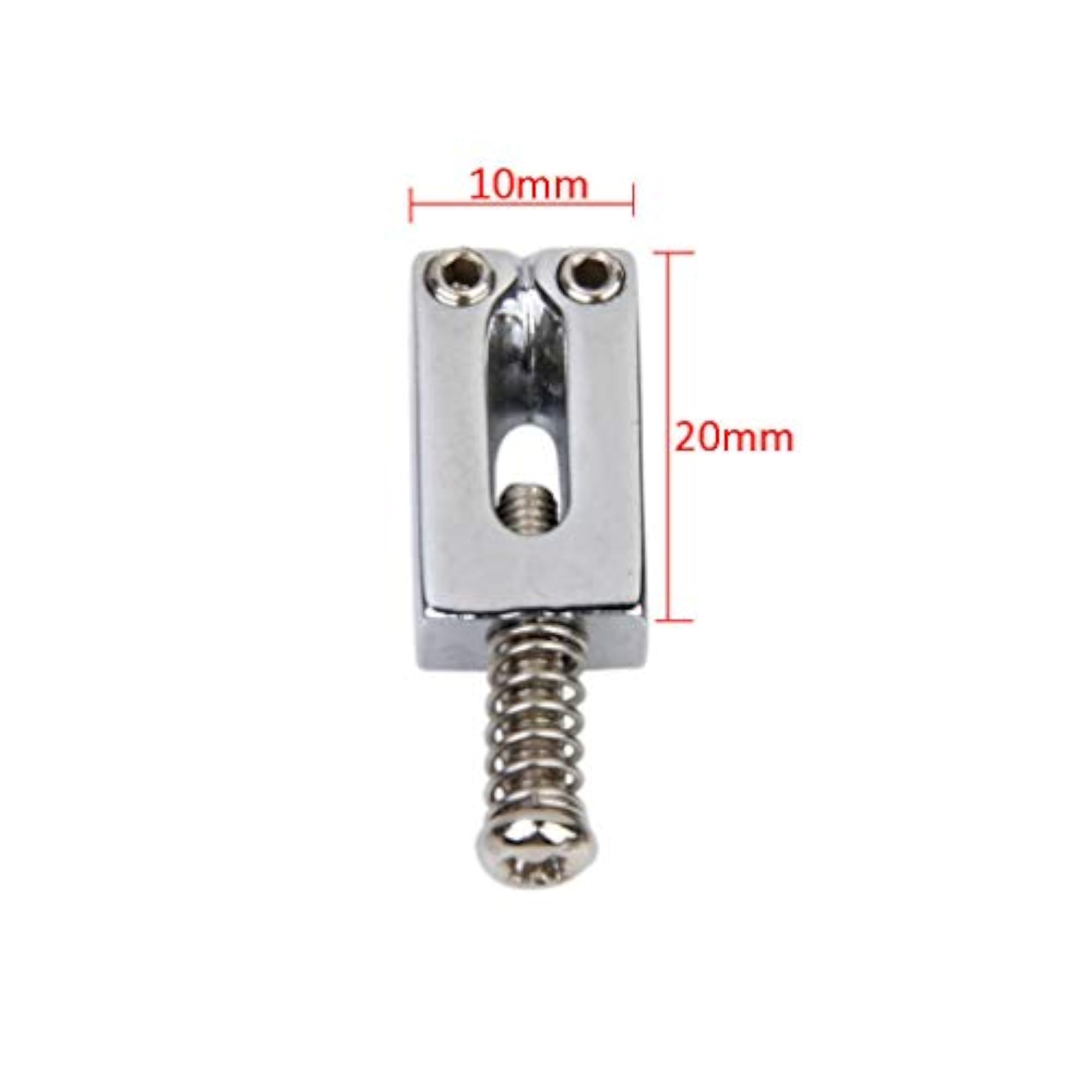 Chrome Plated Bridge Saddles for Electric Guitar