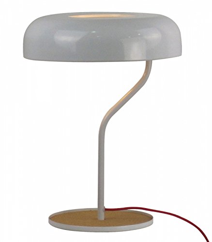Design by Gronlund Cannes Table Lamp, Metal, E27, White