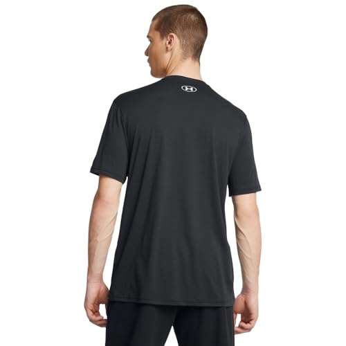Under Armour Men's Project Rock Simple Branded T Shirt, 001 Black, XXL - image 2