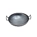 Nieprzywierający żelazny Wok, niepowlekana chińska patelnia domowa Podwójne ucho Stir Fry Wok Pan na kuchenkę elektryczną (rozmiar: 36 cm / 14,1 cala)