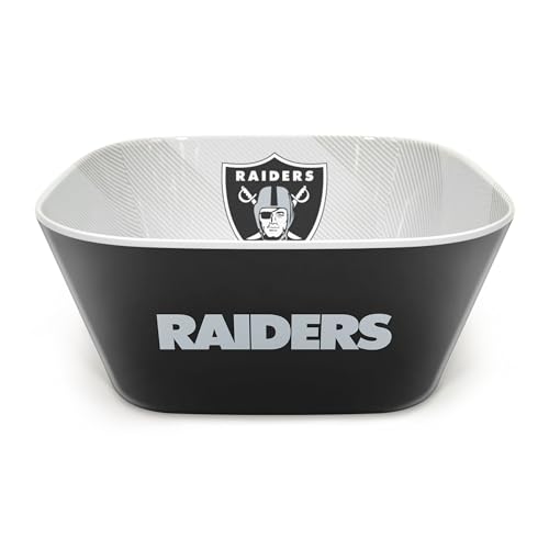 Image of YouTheFan NFL Las Vegas Raiders Large Party Bowl