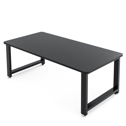 DEWEL ローテーブル テーブル 座卓 ロータイプ 一人暮らし リビングテーブル センターテーブル アジャスター付き 幅90×奥行45×高さ36cm コンパクト ちゃぶ台 角が丸い リビング 和室 おしゃれ モダン 木製 ブラック