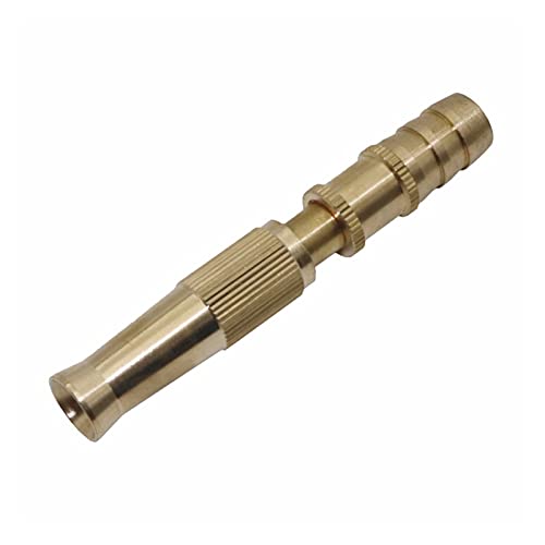 Pistola ad acqua in ottone con idropulitrice regolabile a spina per pulizia del cortile di autolavaggio Irrigazione del prato da giardino Pistola ad acqua ad alta pressione da 10 pezzi (Color : Green