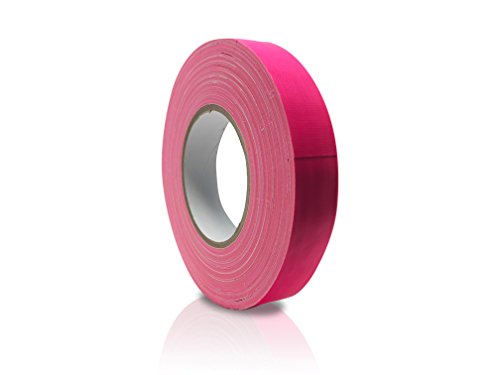 Ruban adhésif fluo mat rose fluorescent 25 mm x 50 m Cover