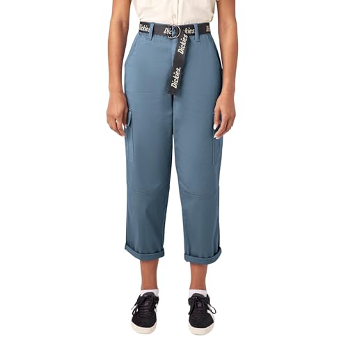 Image of Dickies Women's Relaxed Fit Cropped Cargo Pants