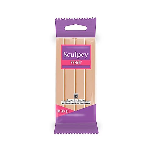 Premo Sculpey Polymer Clay 1lb-Beige