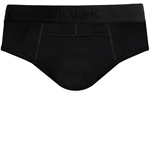Truhk Pouch Front Packing STP Brief Underwear - FTM Transgender (L) Black