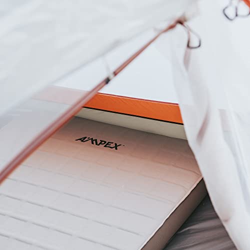 AMPEX-Camp-Bed-Self-Inflating-Camping-Mattress-Sleeping-Pad-for-Camping-Backpacking-Inflatable-Camping-Bed-for-Backpacking-Gear-LongWide-Size
