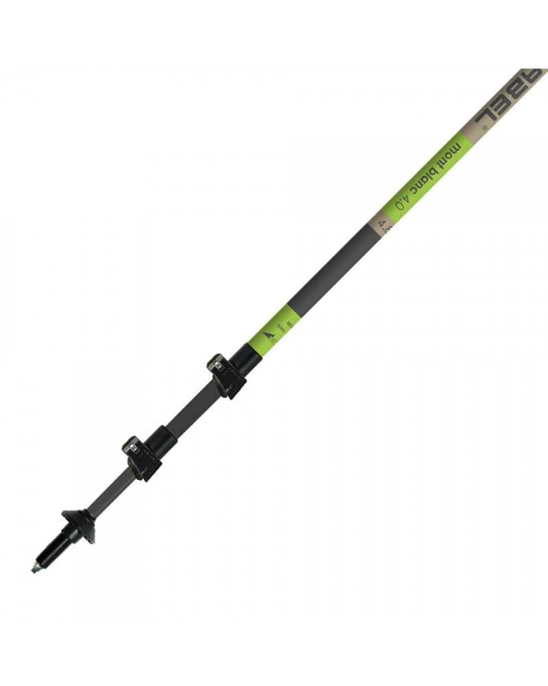 GABEL Kijki turystyczne Mod. MONT BLANC 4.0 GREEN Teleskopowe aluminiowe - MADE IN ITALY