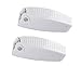 TruePower 20-2321 Baggage Door Catch (White), 2 Pack