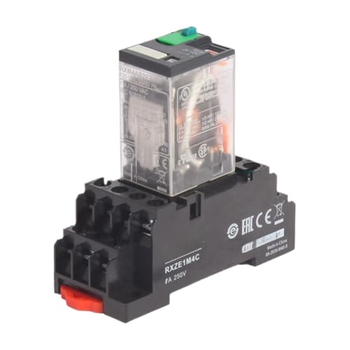 Relais RXM 24V AC 220V DC 12V mini relais 14 broches avec socle pour armoire électrique