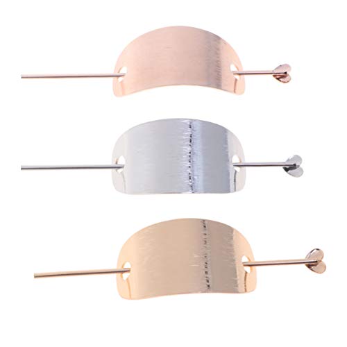 Lurrose 3pcs Hair Slide Pins Simple Hair Stick Vinatage Hairpin Decorative Hair Accessory for Woman Girls