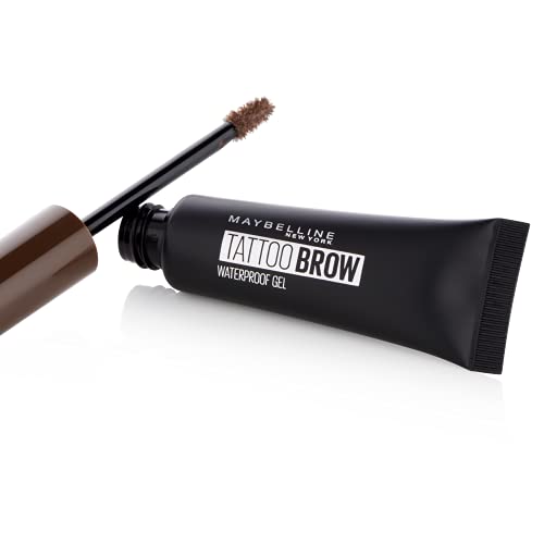 Maybelline New York - Wasserfestes Augenbrauengel – Tattoo Brow – Schokoladenbraun (05) – 5 g – Ansicht 4