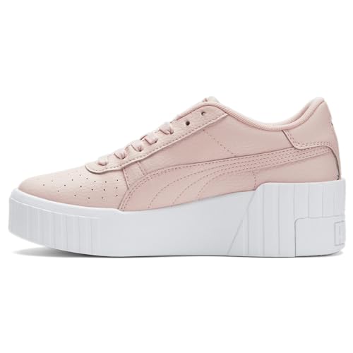 PUMA Womens Cali Perforated Lace Up Platform Sneakers Shoes Casual - Pink3
