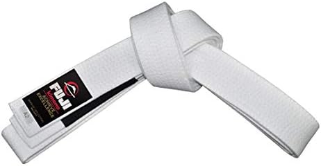 FUJI boys – Premium Cotton Blend BJJ Belt , White, A3